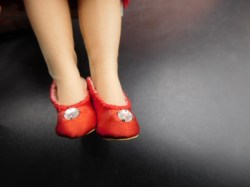 flapper 1118 red shoes